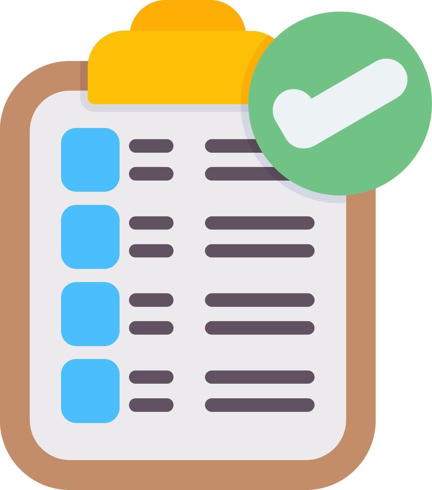 Brief Flat Icon vector