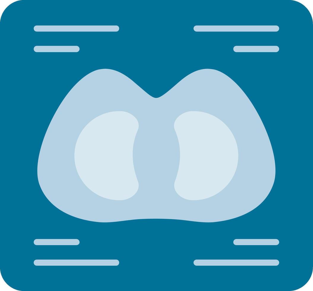 CT Scan Flat Icon vector