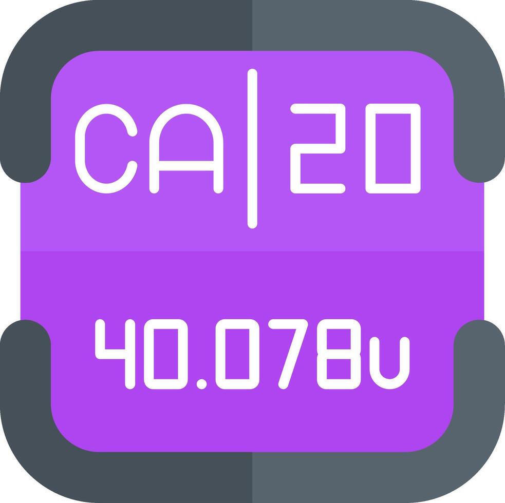 Calcium Periodic Table Element vector