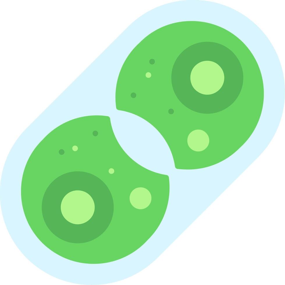 Diatom Flat Icon vector