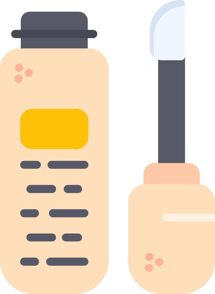 Concealer Flat Icon vector