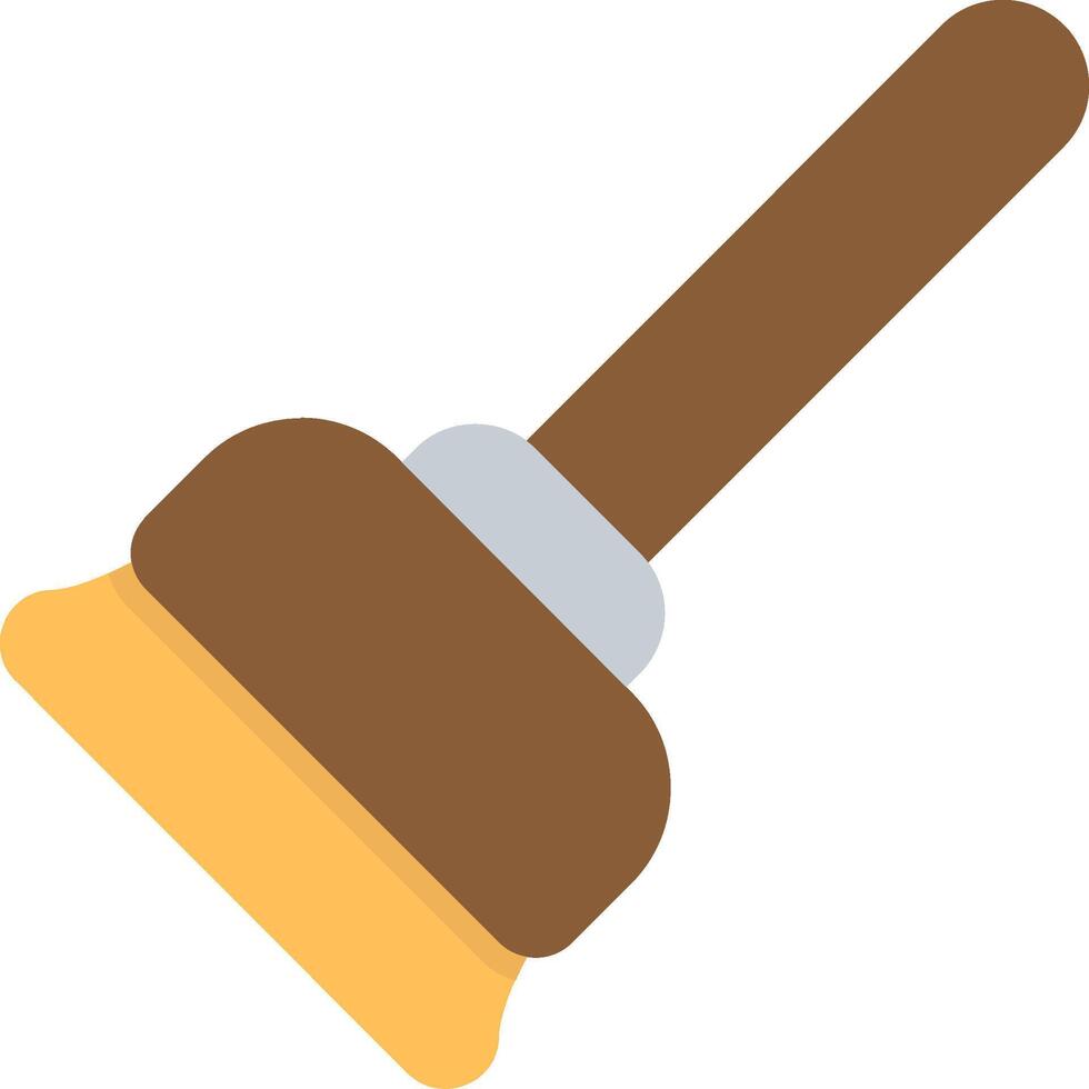 Broom Flat Icon vector