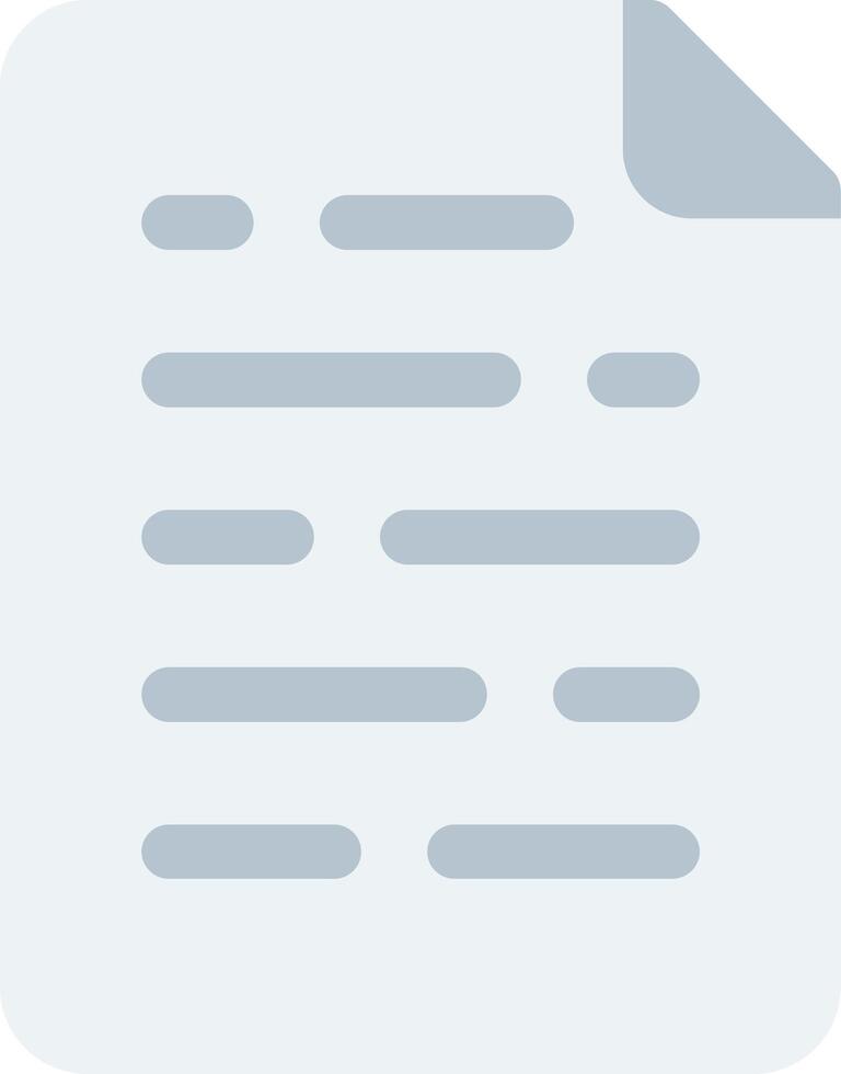 Page Flat Icon vector