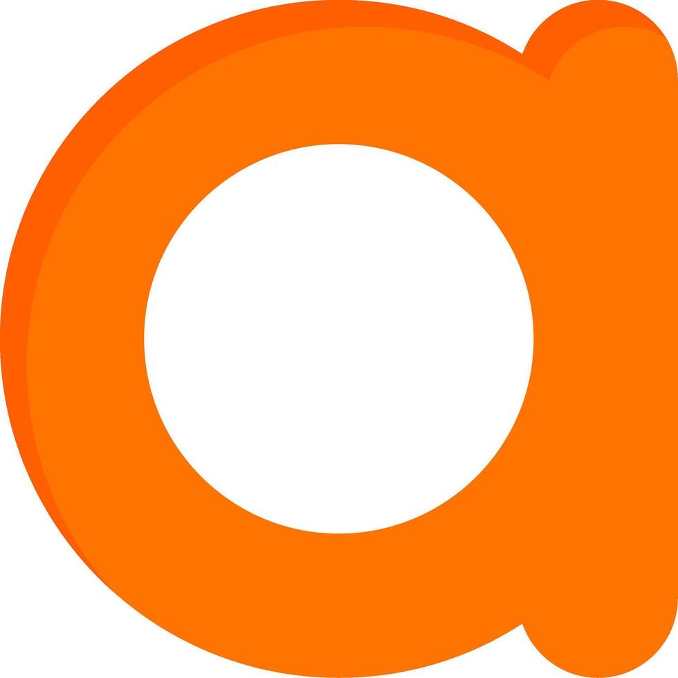 Small a Icon vector