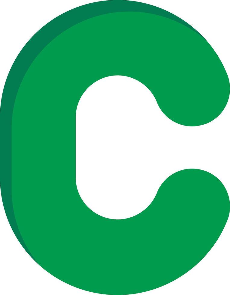 Small c Icon vector