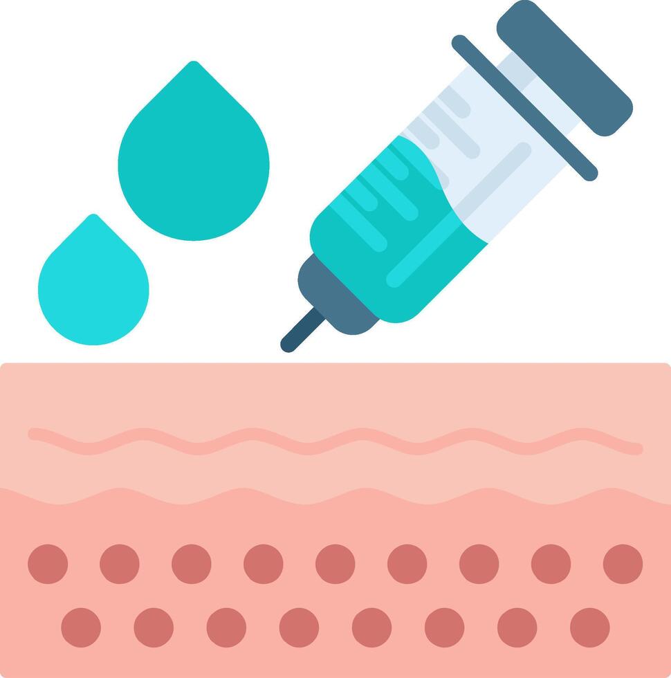 Rejuvenate Flat Icon vector