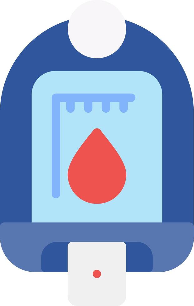 Glucosemeter Flat Icon vector