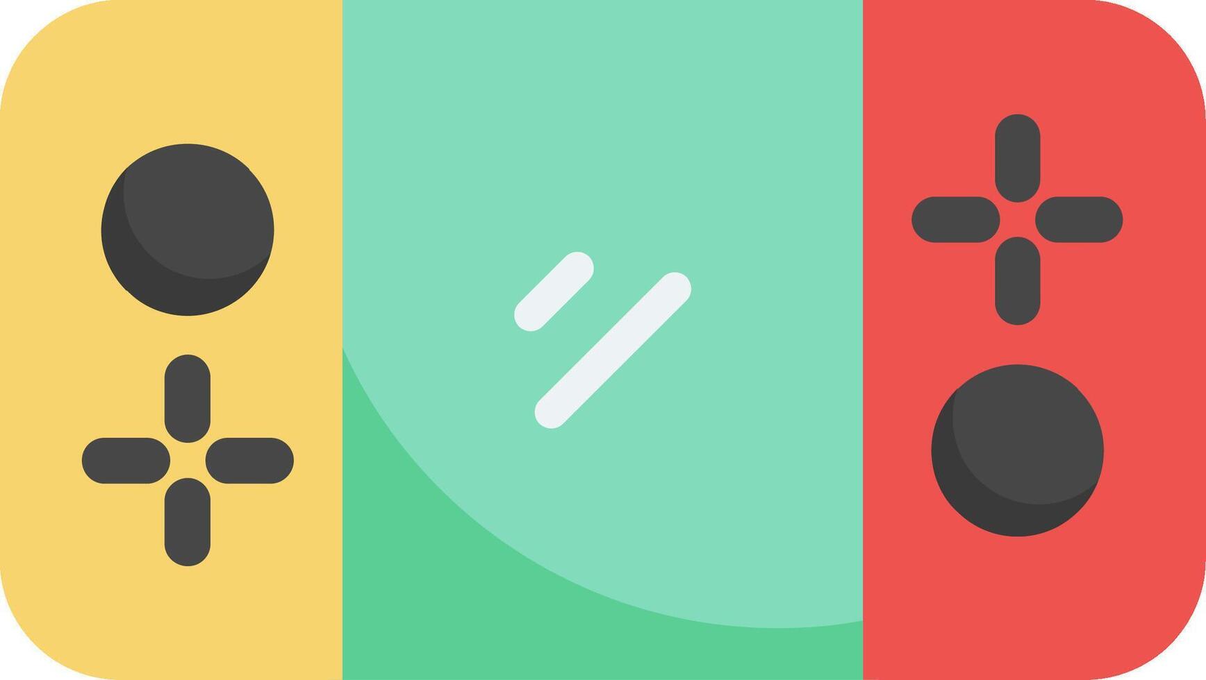 Game Console Flat Icon vector