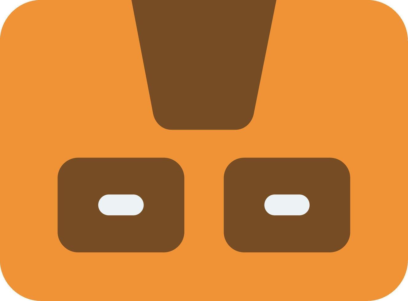 Delivery Box Flat Icon vector