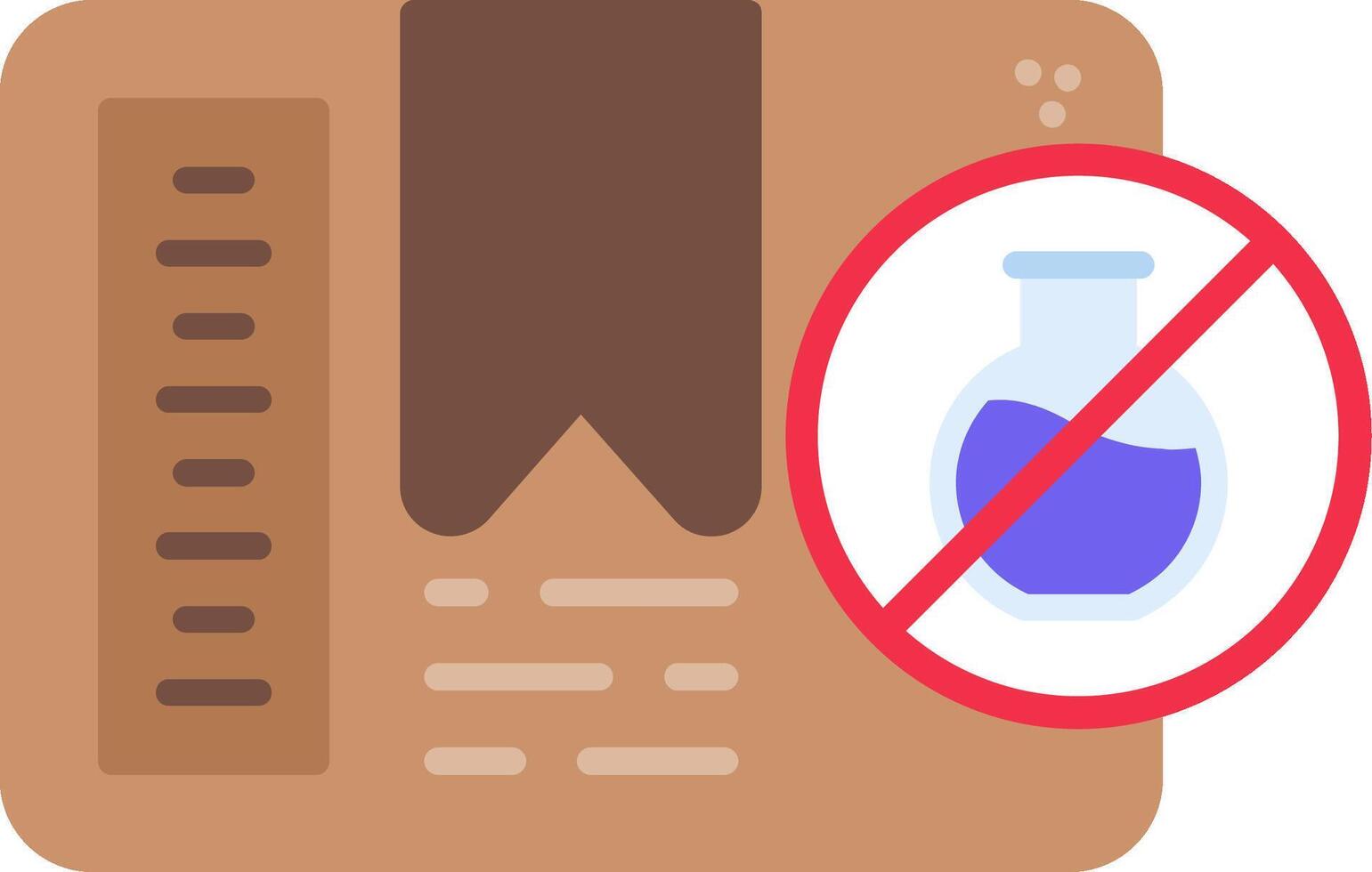 GMO-Free Flat Icon vector