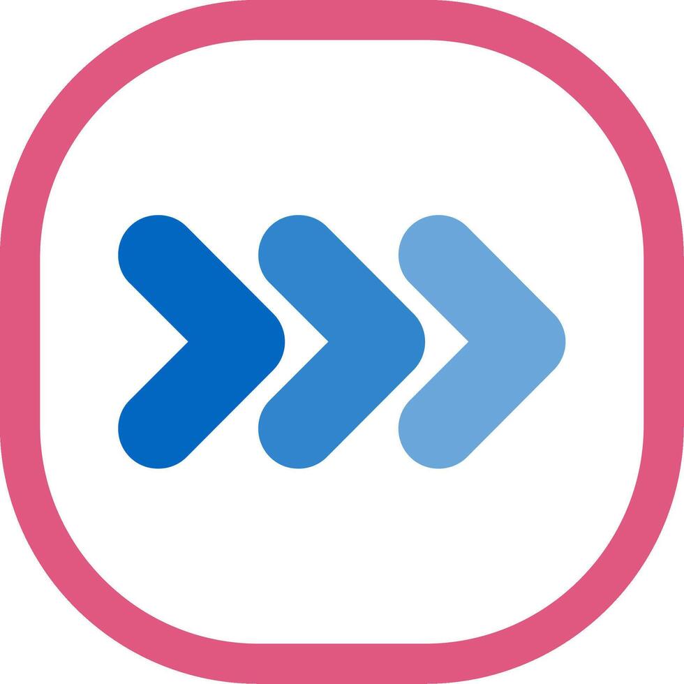 Continue Flat Icon vector