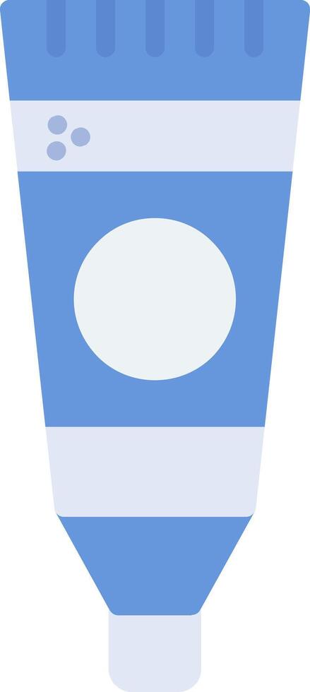 Toothpaste Flat Icon vector