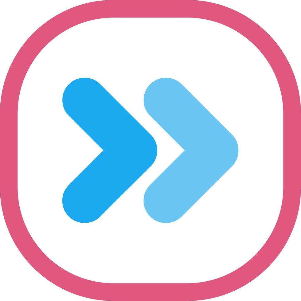 Next Flat Icon vector