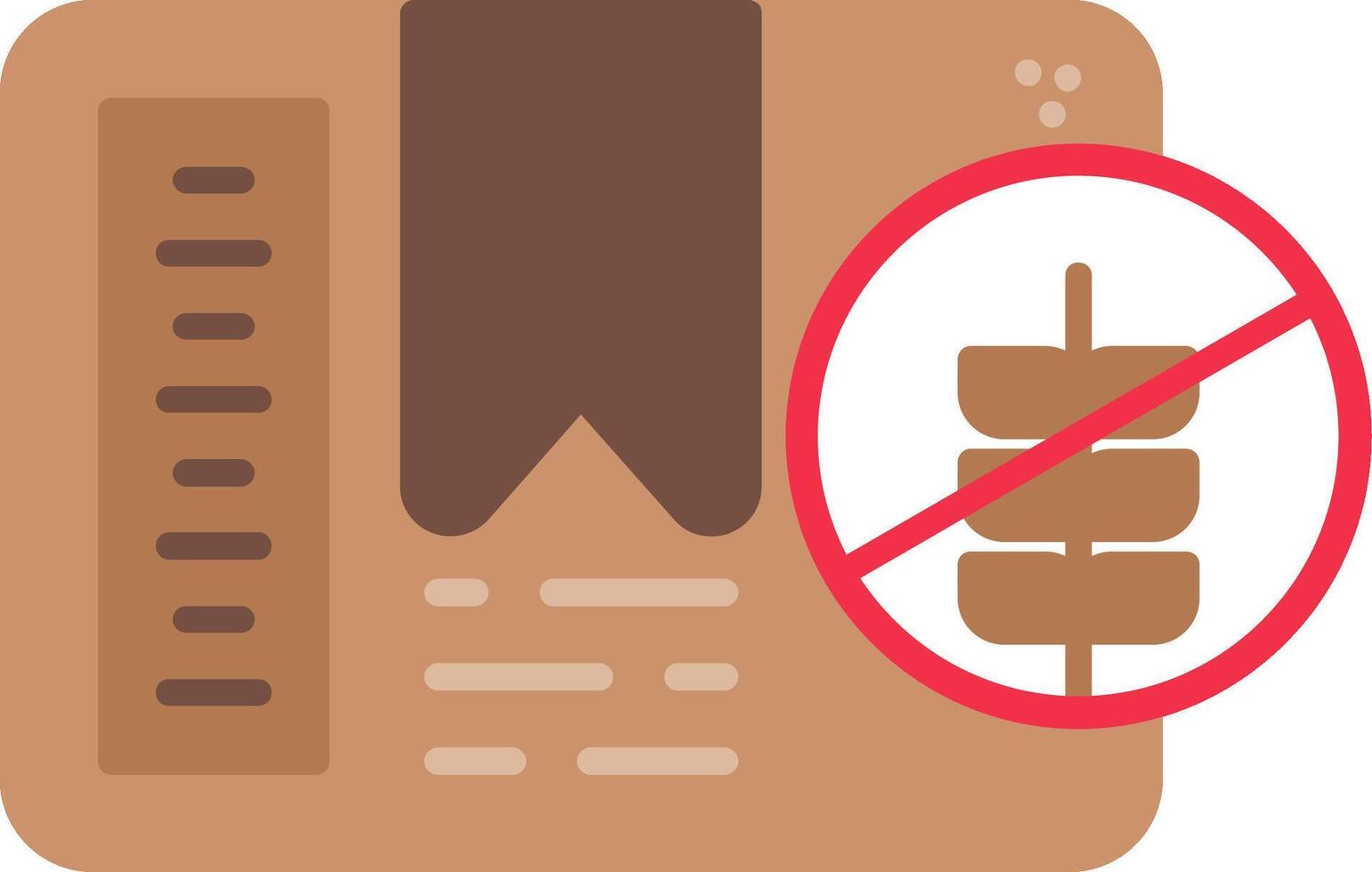 Gluten-Free Flat Icon vector
