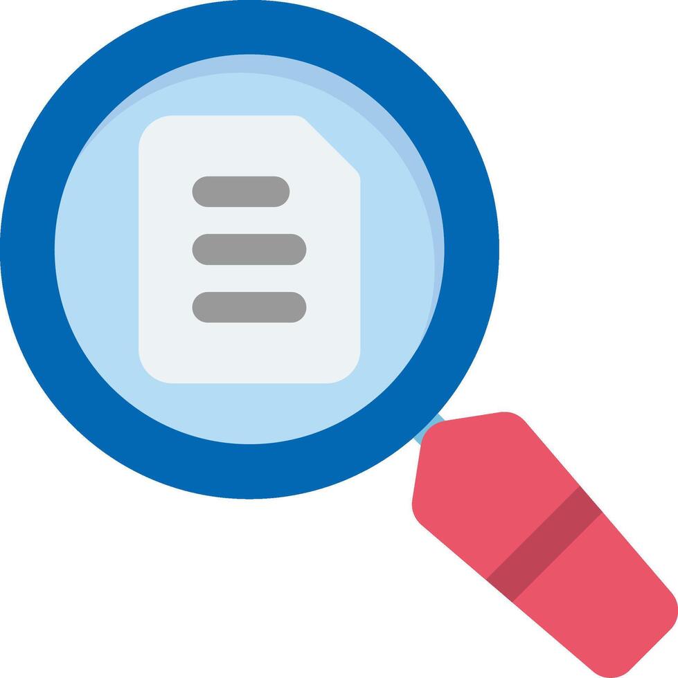 Search Flat Icon vector