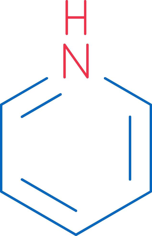 Pyrrole Flat Icon vector