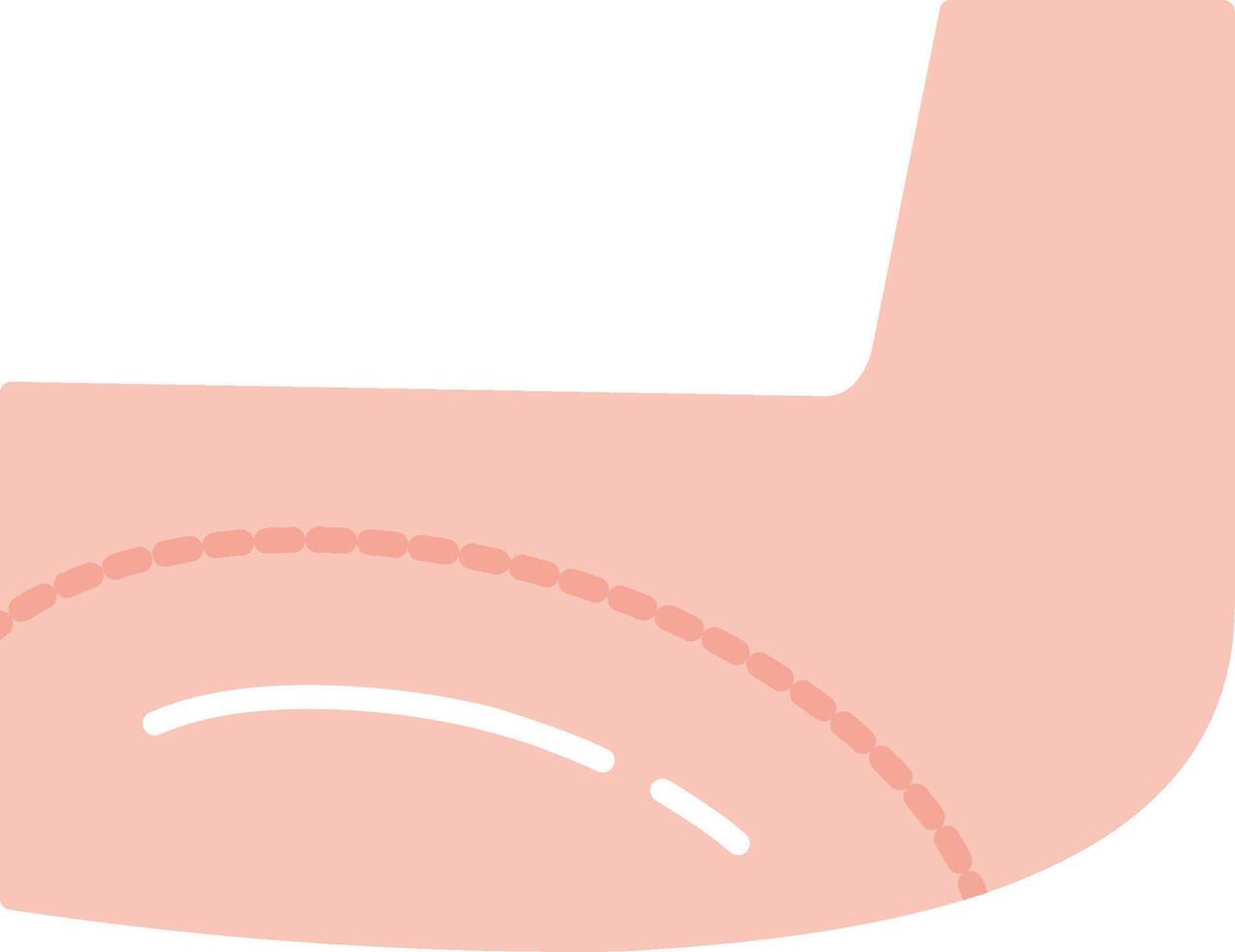 Brachioplasty Flat Icon vector