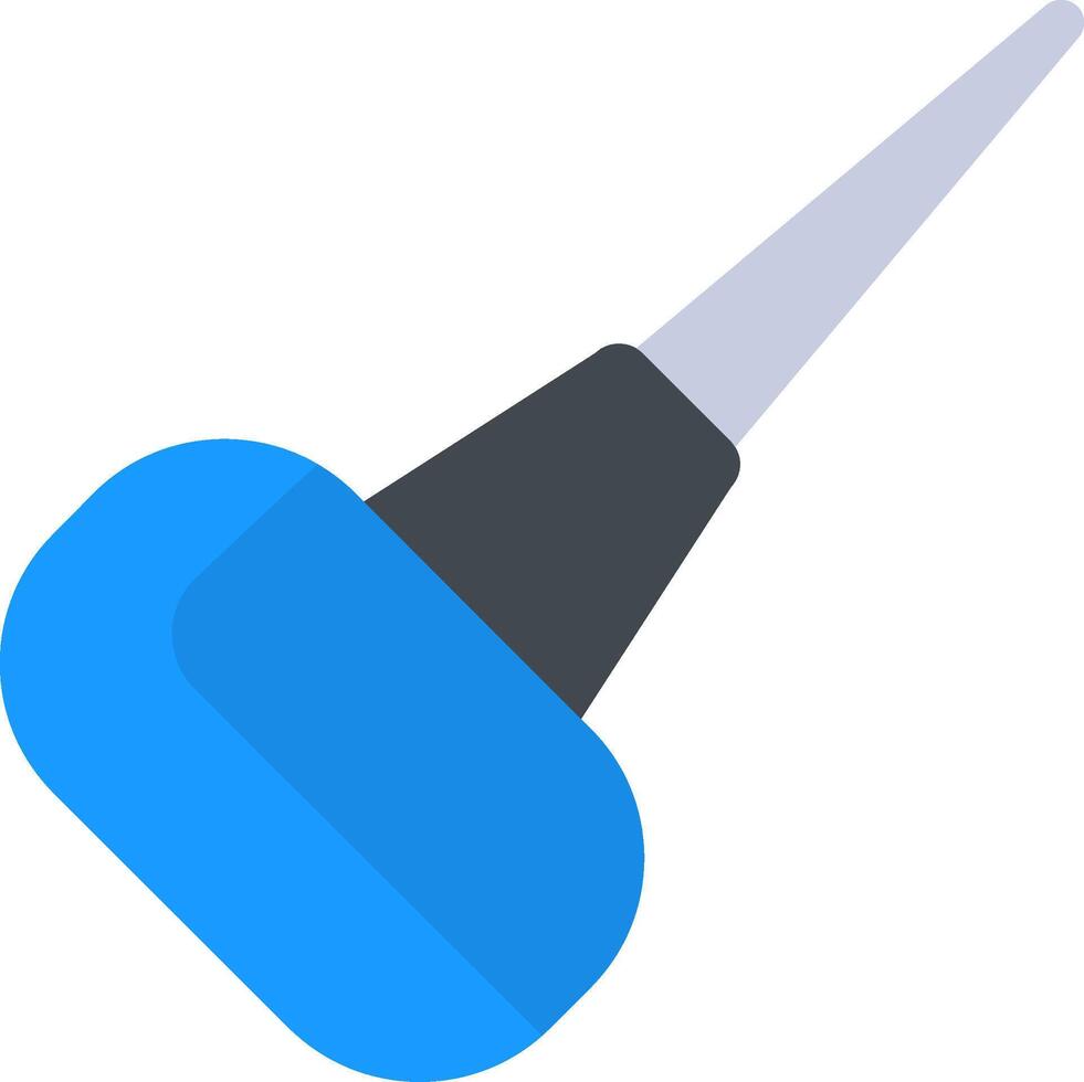 Pin Punch Flat Icon vector