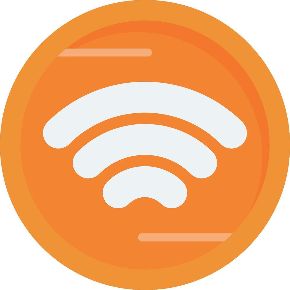 Wifi Flat Icon vector