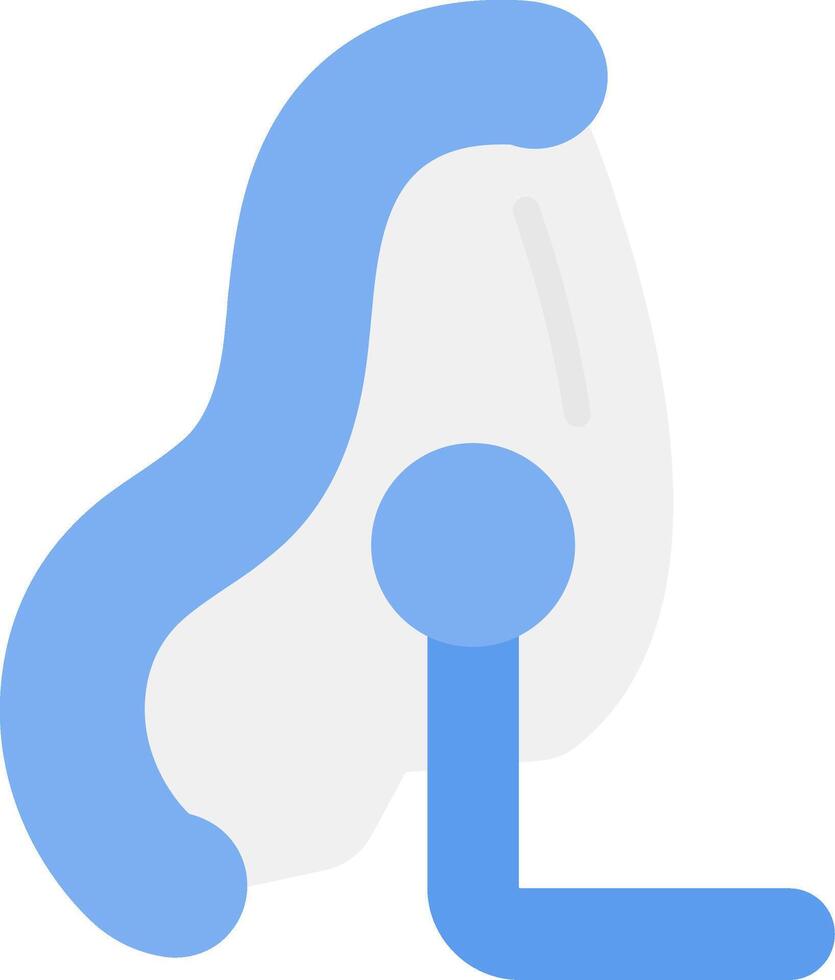 oxygen mask Flat Icon vector