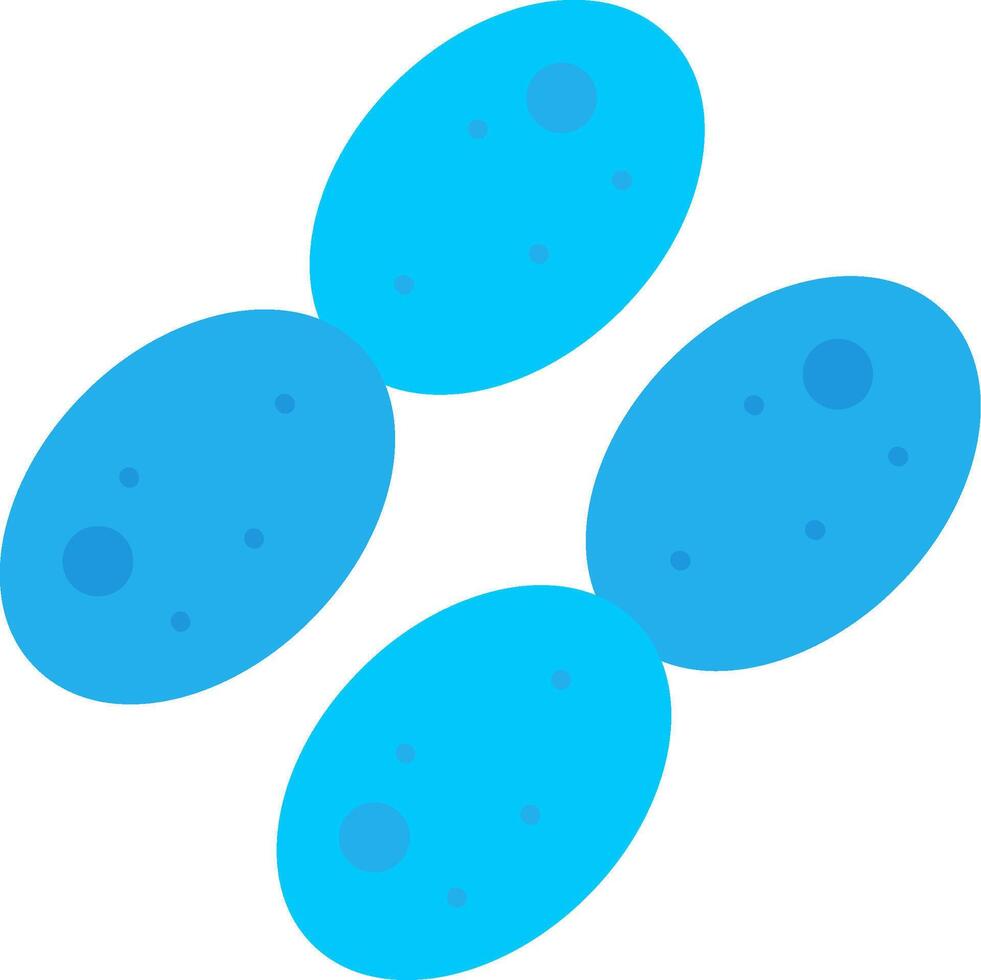 Acetobacter Flat Icon vector