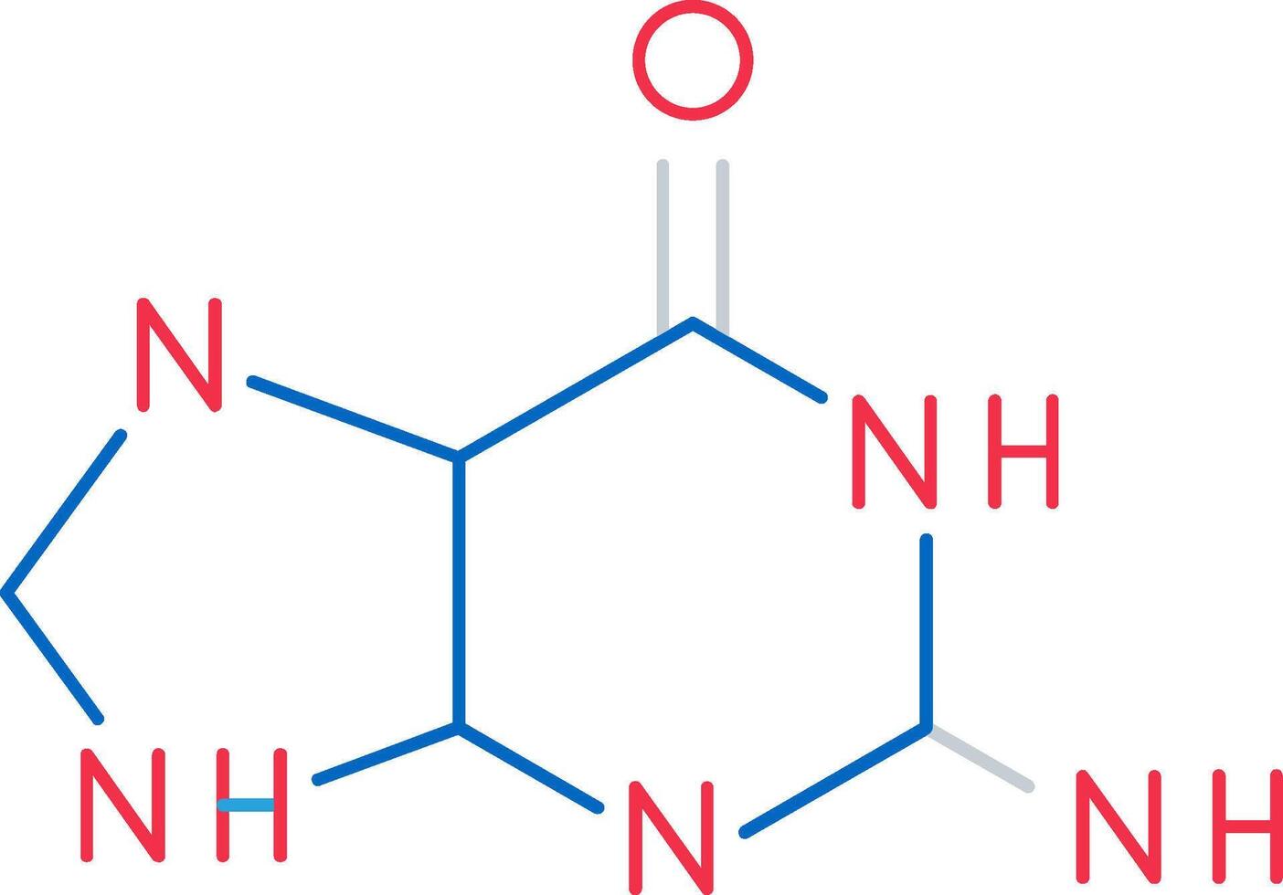 Guanine Flat Icon vector
