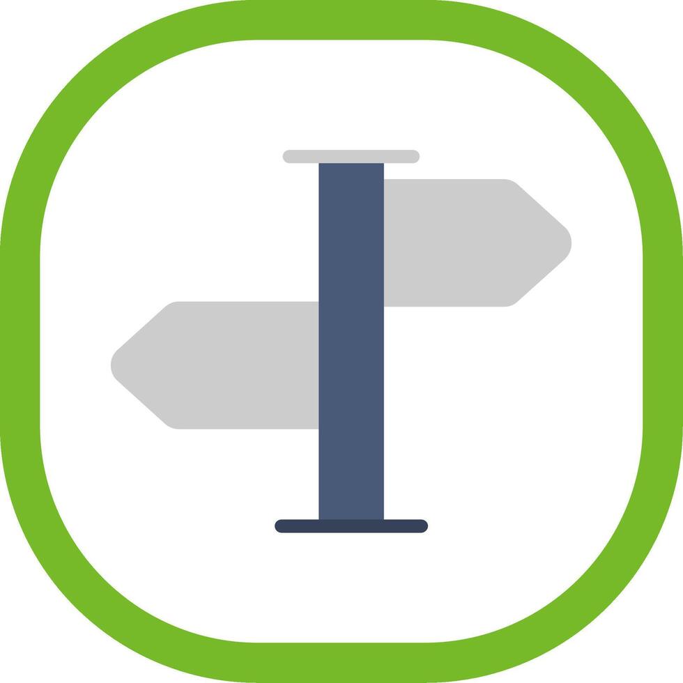 Directions Flat Icon vector