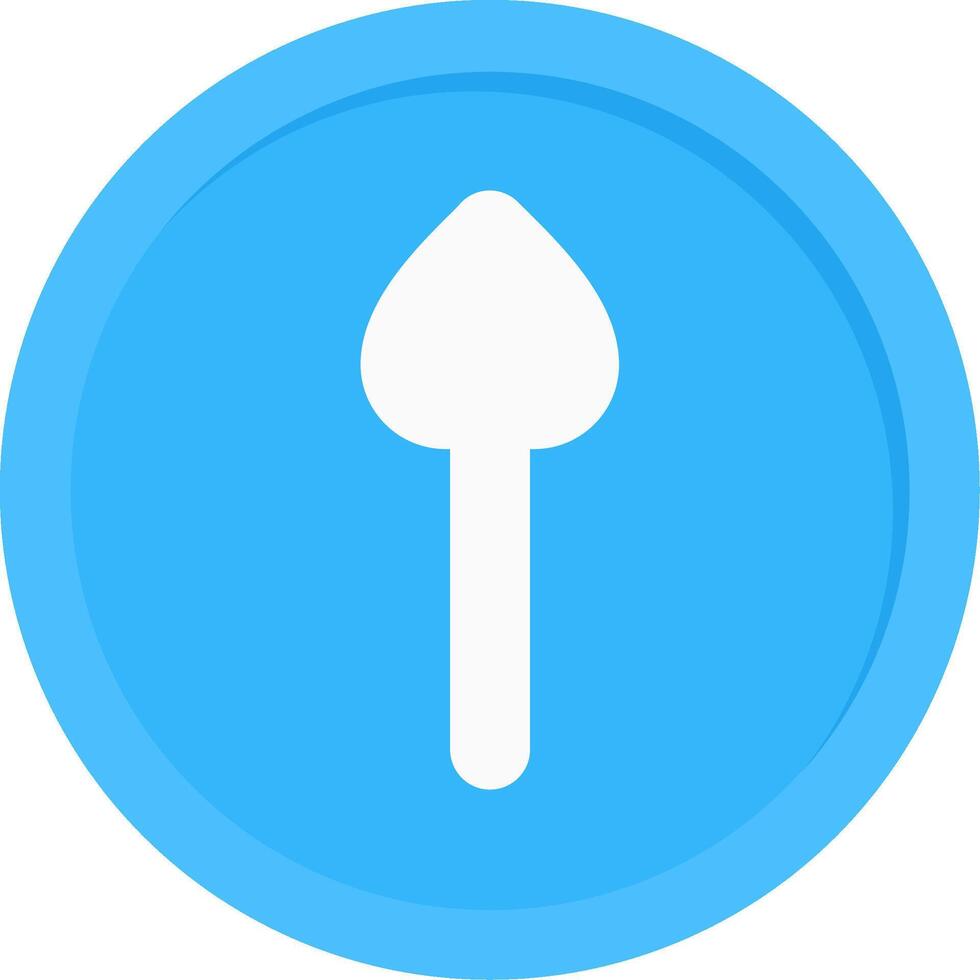 Heart Arrow Flat Icon vector