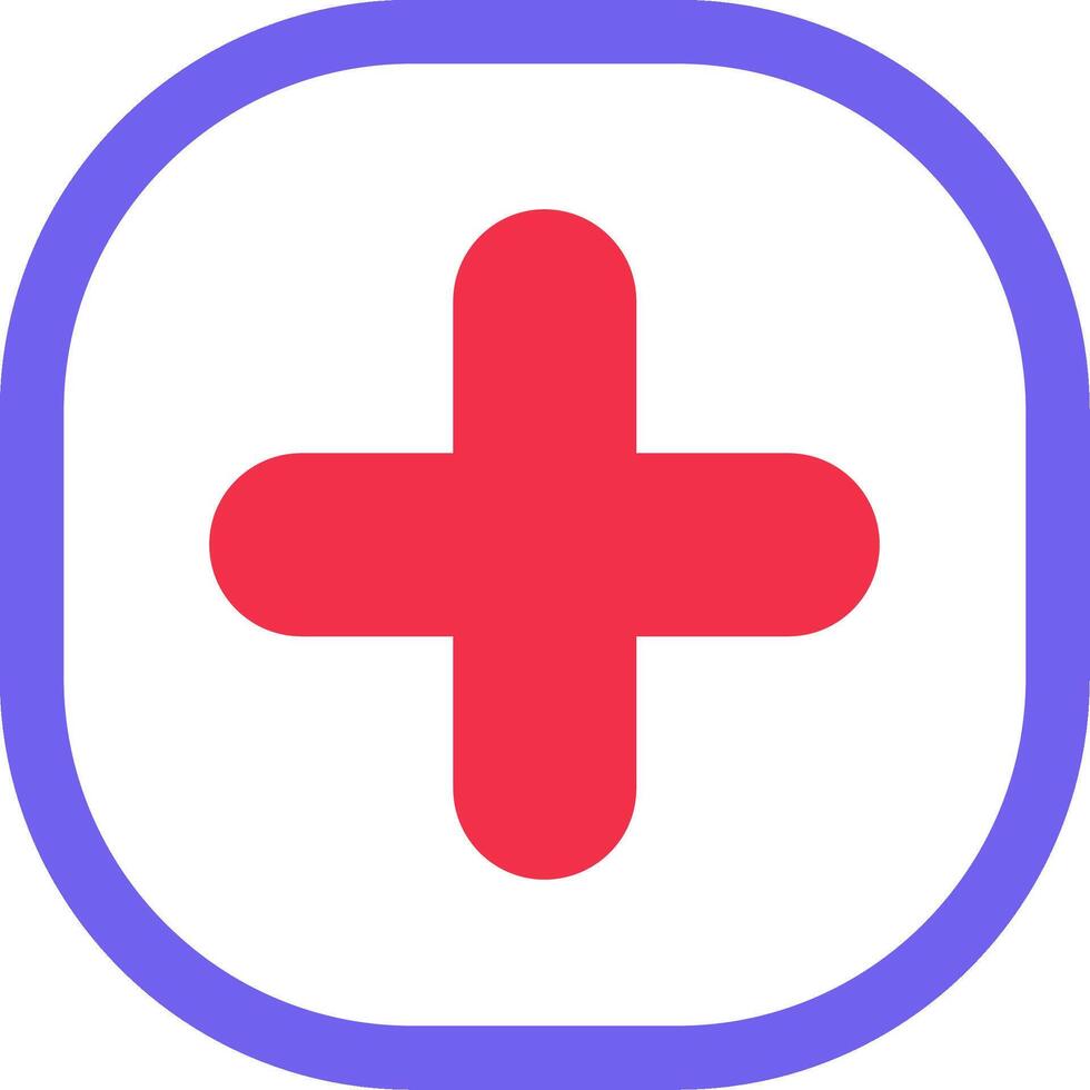 Add Flat Icon vector