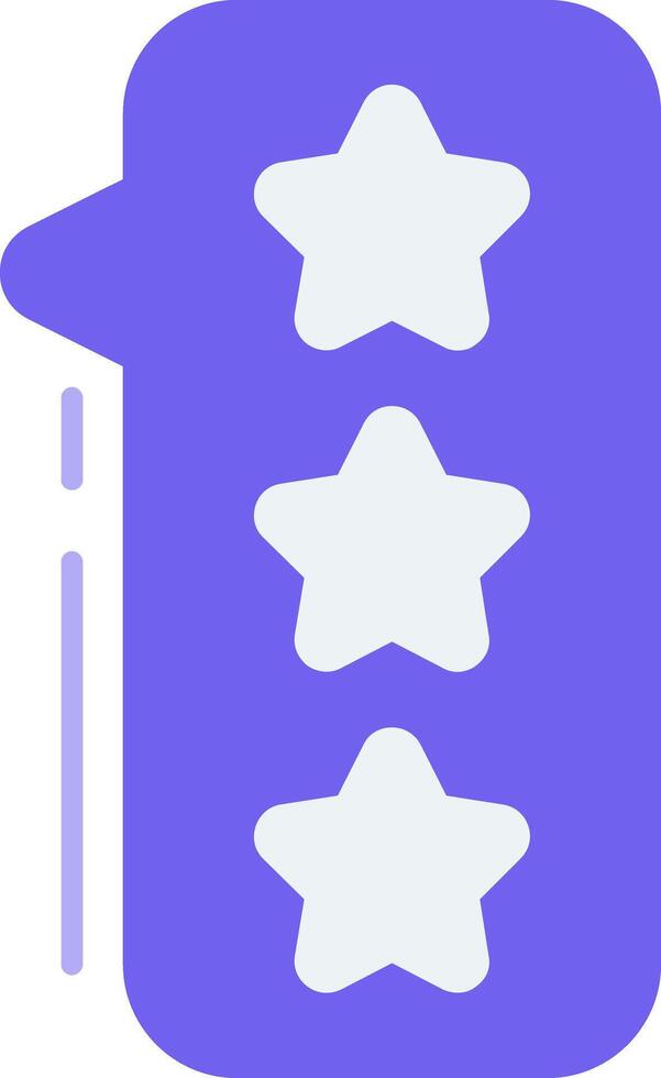 Review List Flat Icon vector