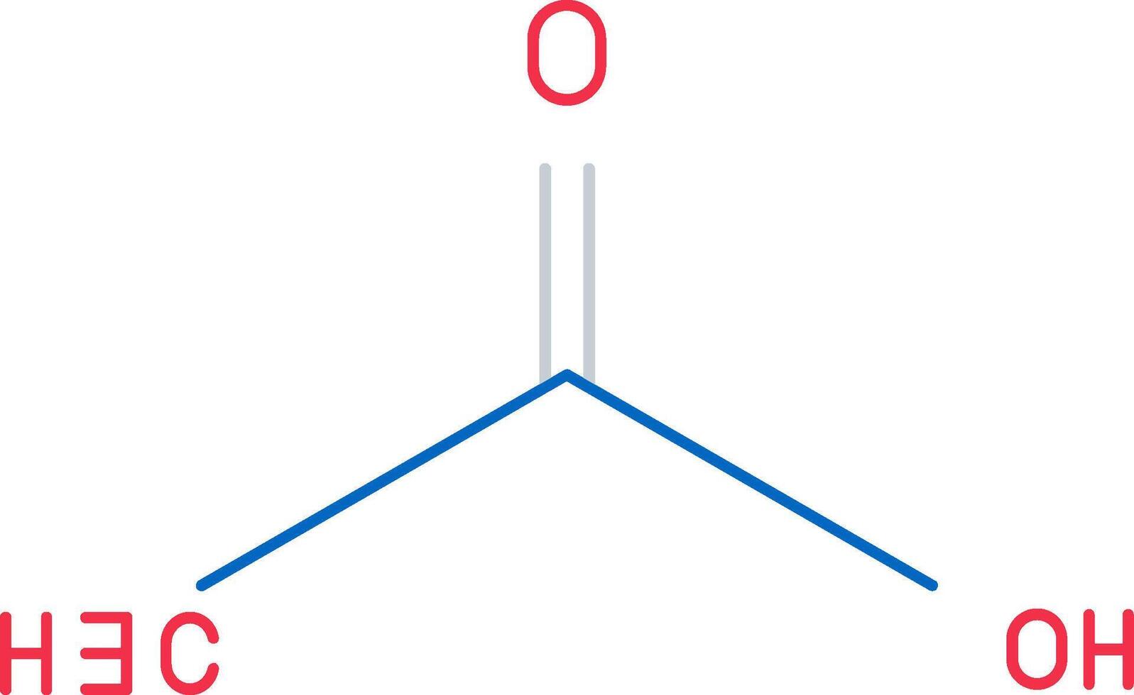 Acetic Acid Flat Icon vector