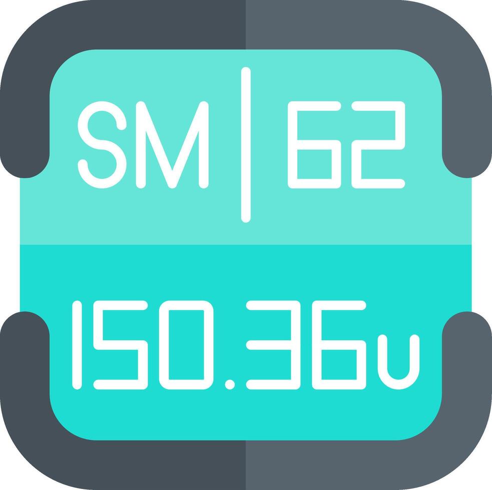 Samarium Periodic Table Element vector