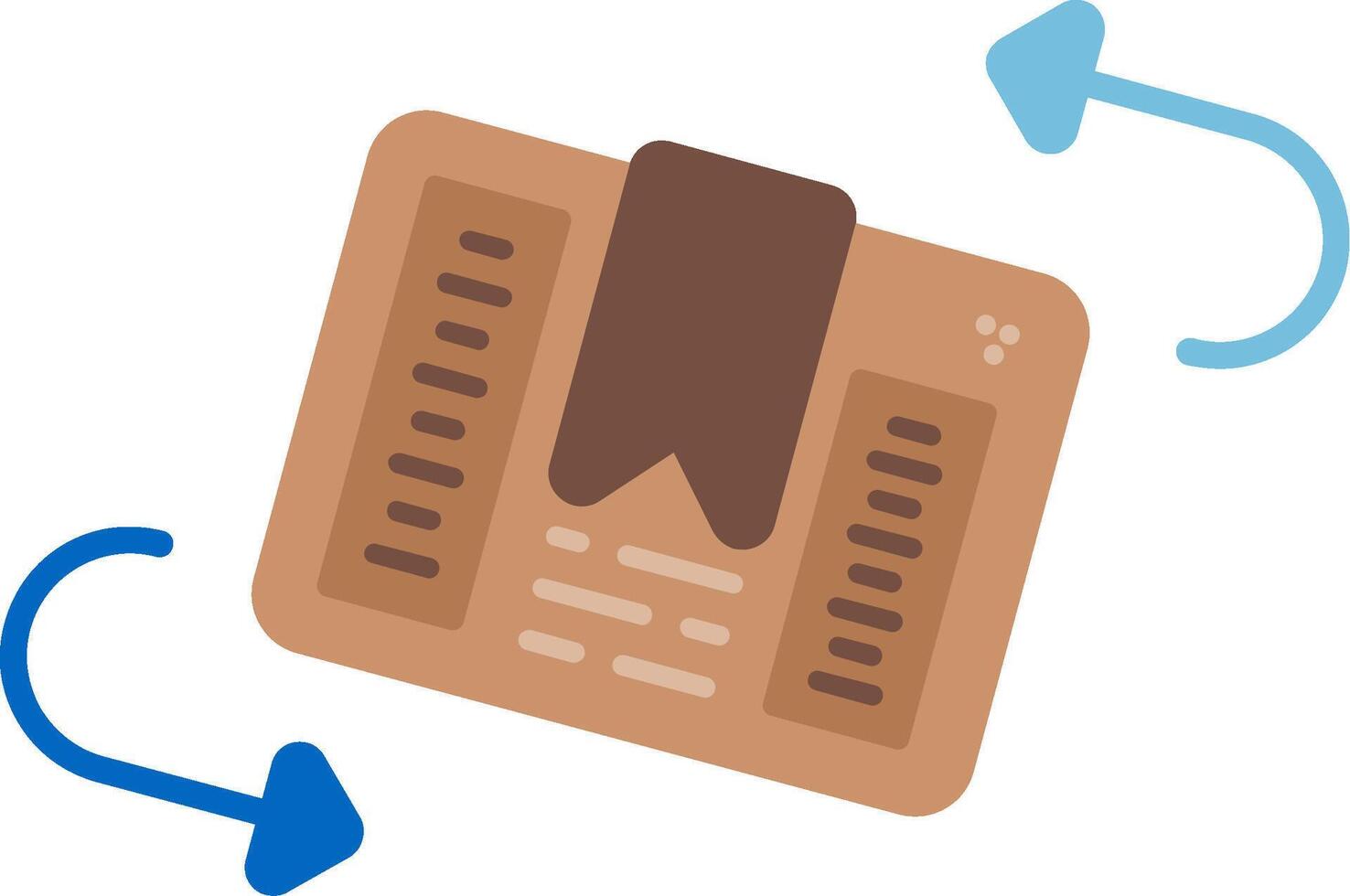 Tilt Indicator Flat Icon vector