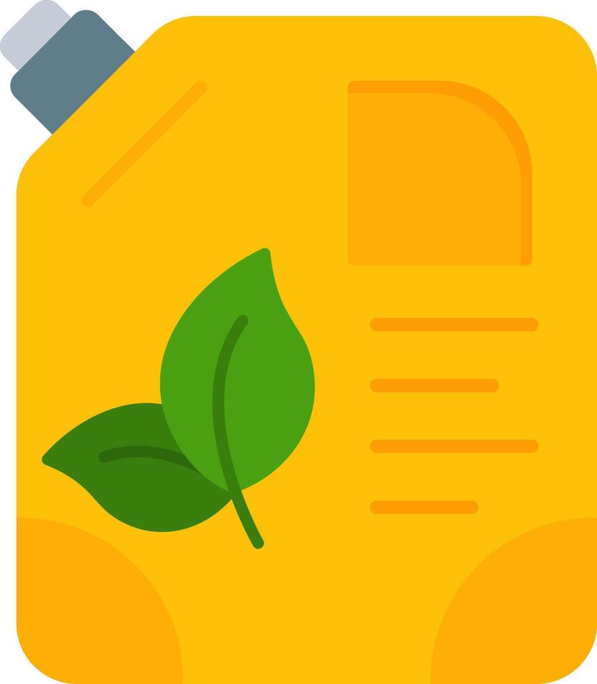 Oil Tank Flat Icon vector