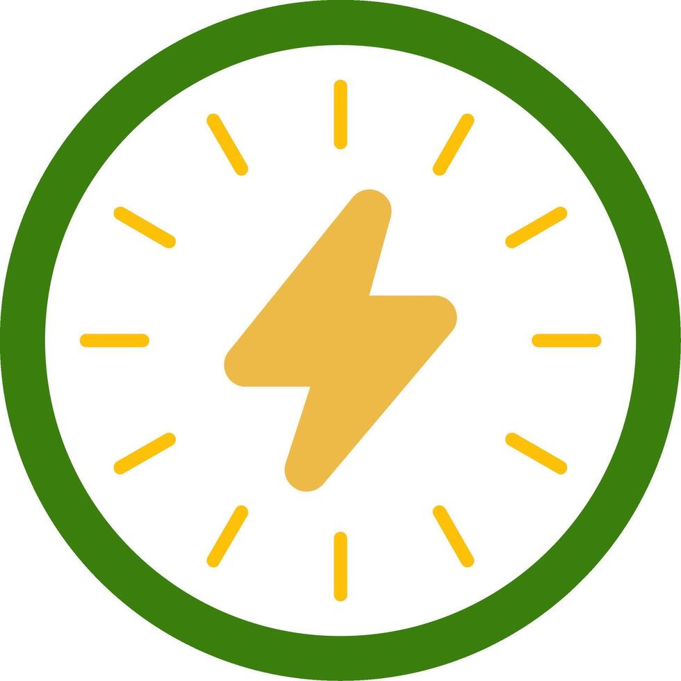 Energy Flat Icon vector