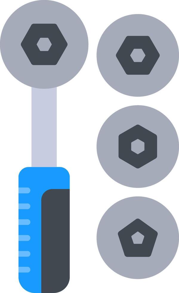 Socket Set Flat Icon vector