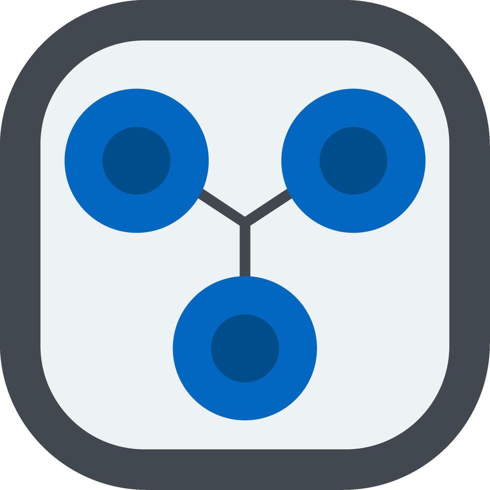Flux Flat Icon vector