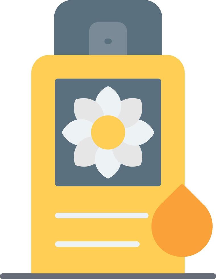 Chamomile Extract Flat Icon vector