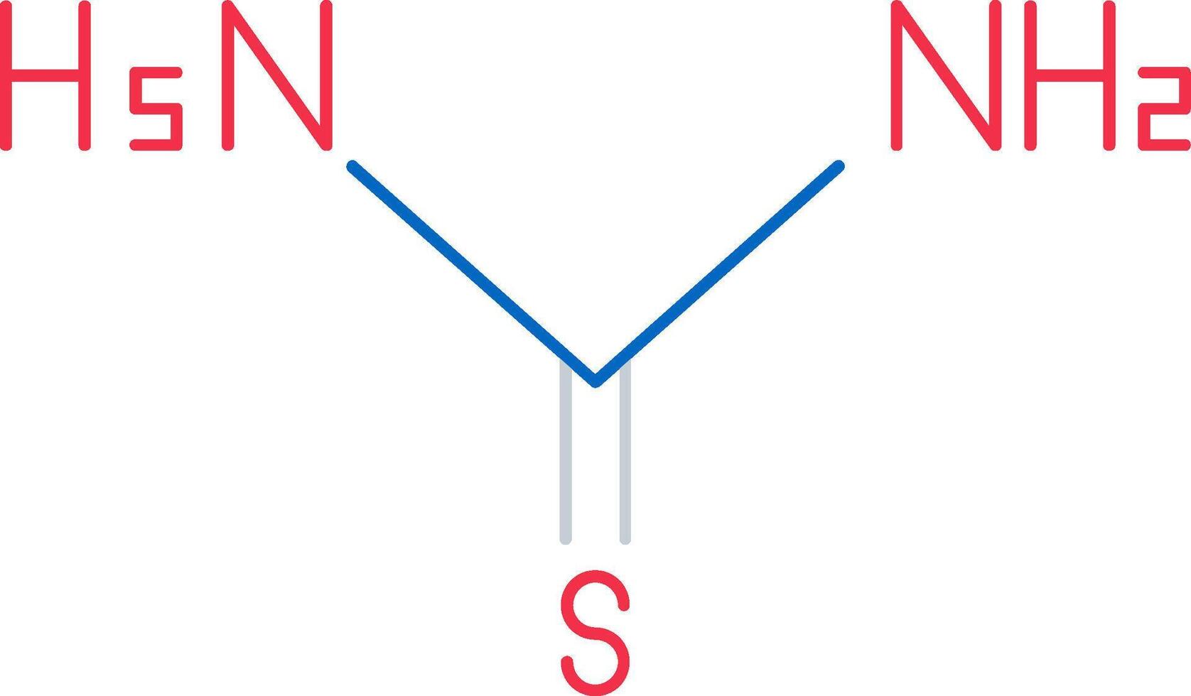 Thiourea Flat Icon vector