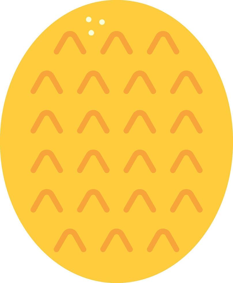 Kiwano Flat Icon vector