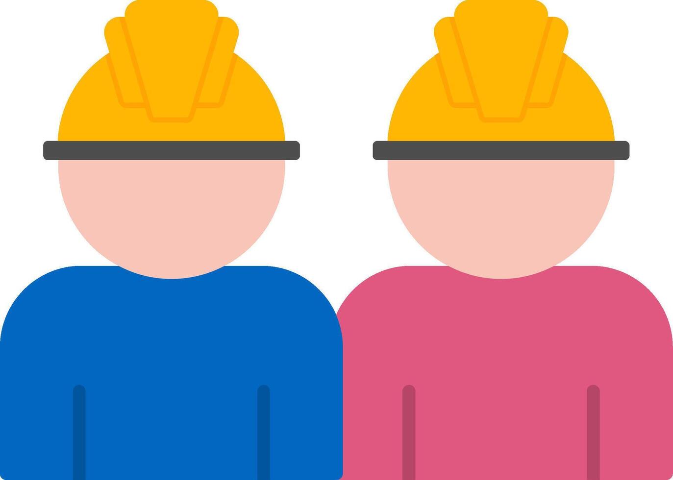 Safety Committee Flat Icon vector