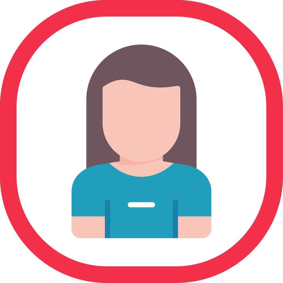 Profile Navigation Flat Icon vector