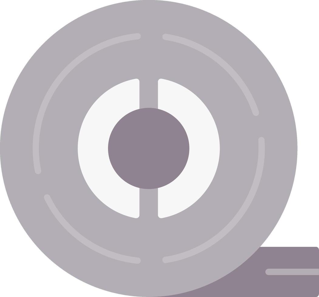 Electrical Tape Flat Icon vector