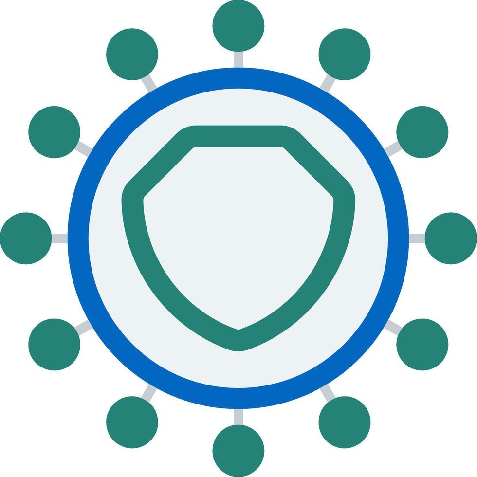 Insurance Network Icon vector