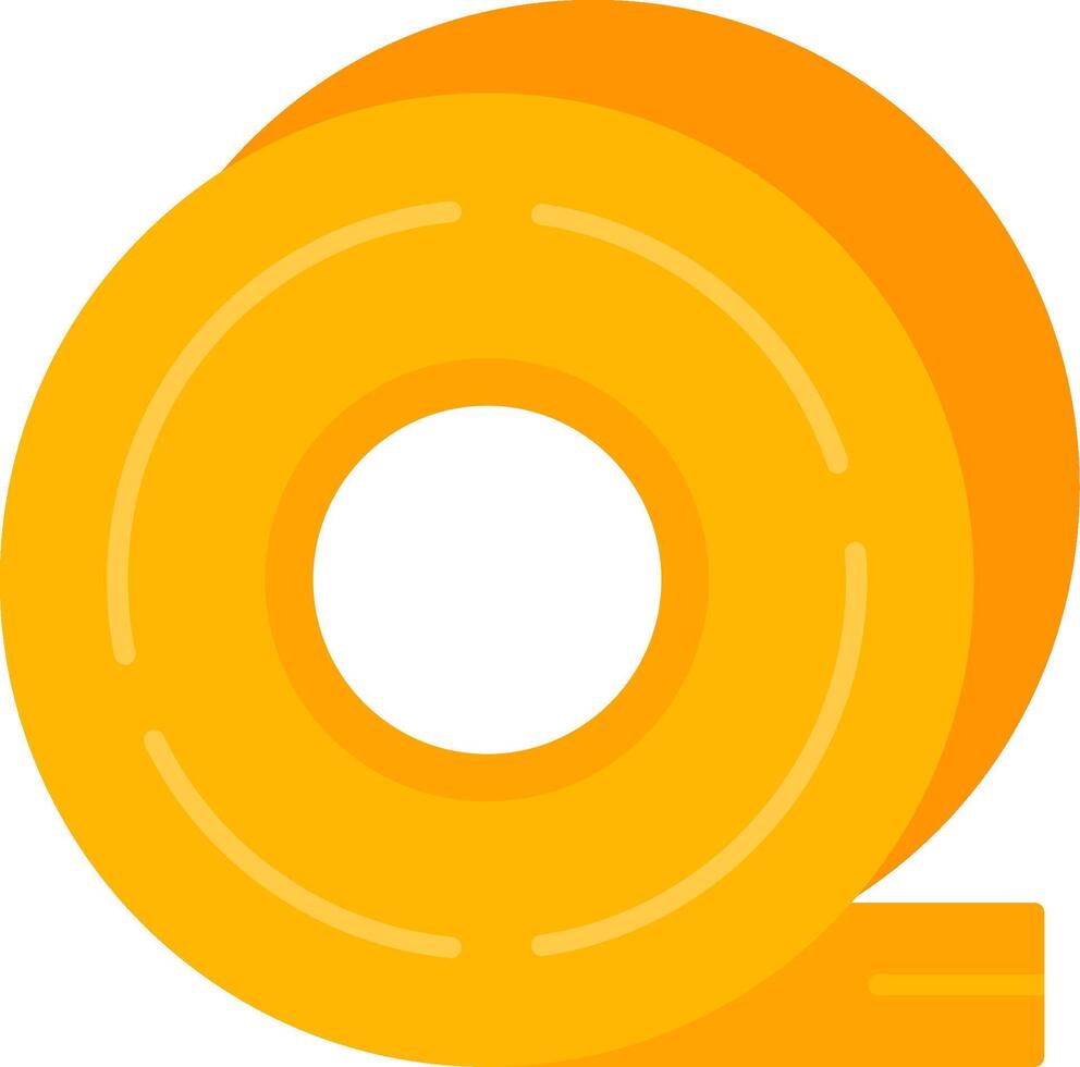 Duct Tape Flat Icon vector