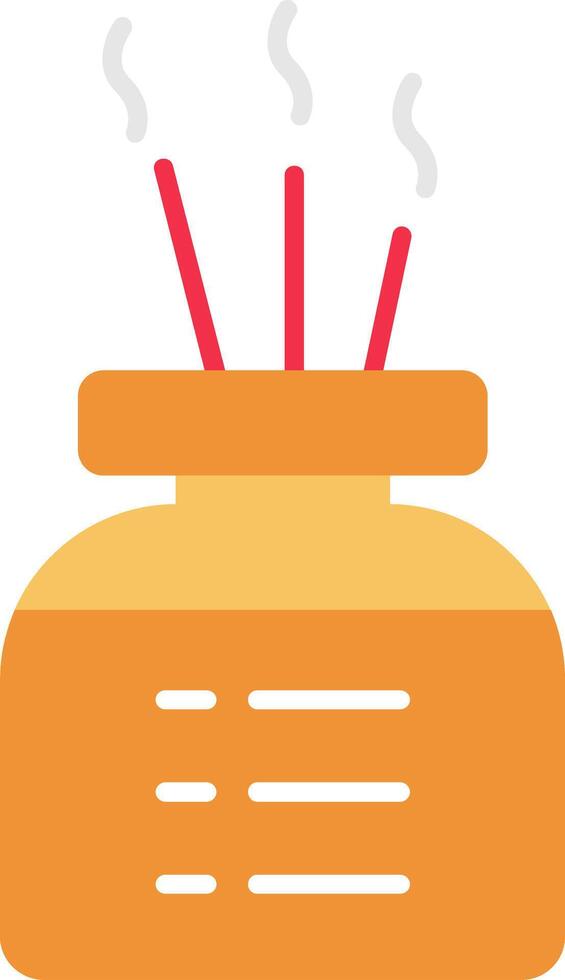 Aromatherapy Flat Icon vector