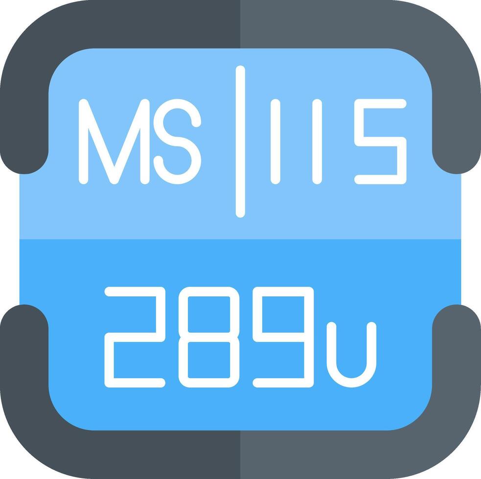 Moscovium Periodic Table Element vector