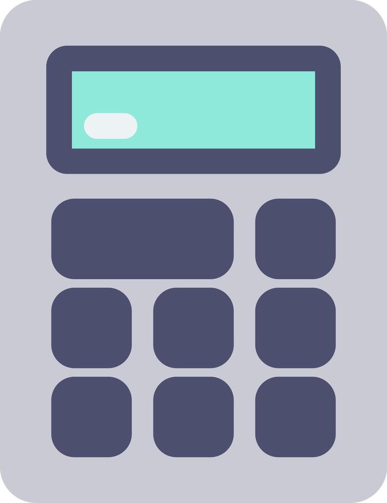 Calculator Flat Icon vector