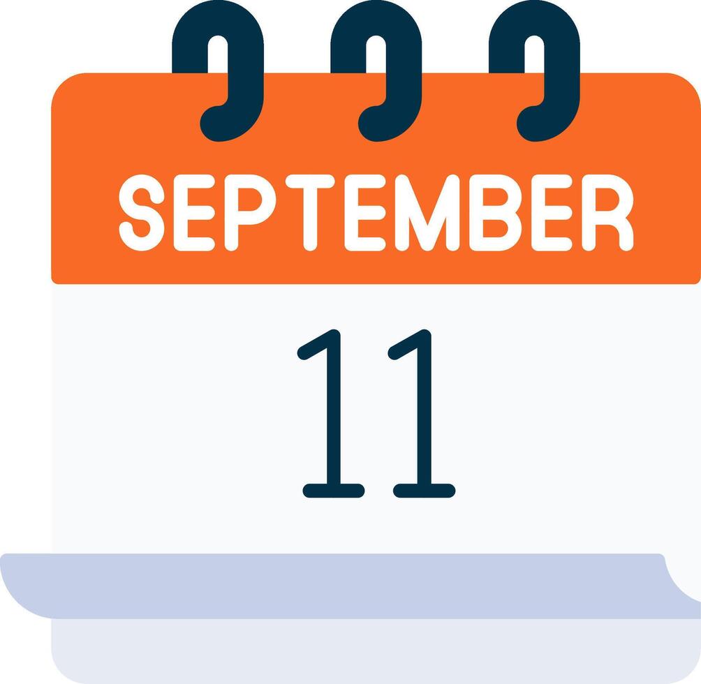 September 11 Icon vector