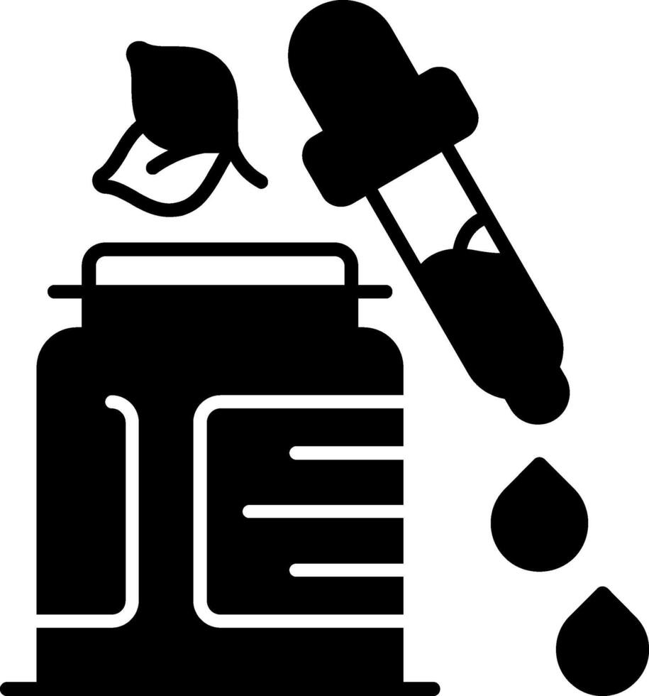 Serum Glyph Icon vector